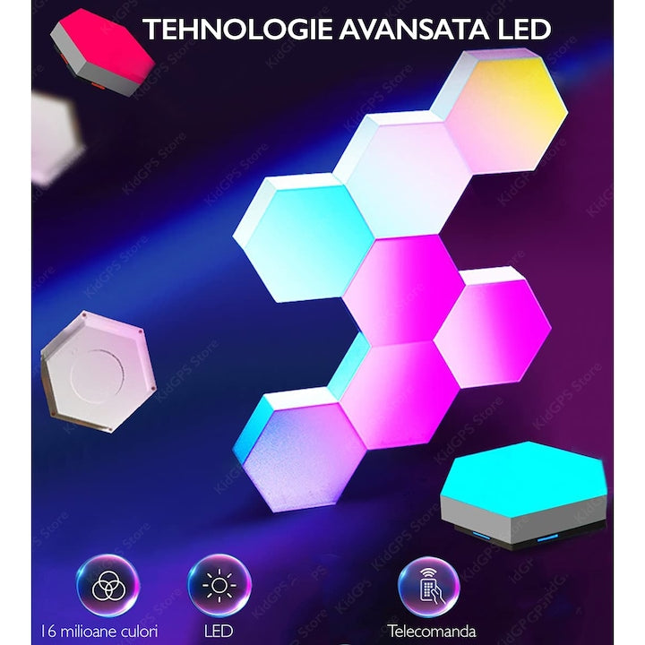 Lampa modulara touch hexagon Huerler LD701