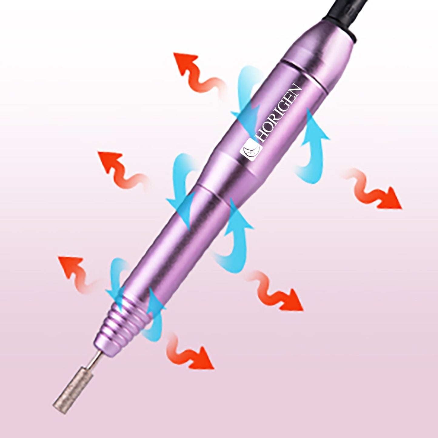 Freza de unghii portabila manichiura-pedichiura, Horigen® Nail Star