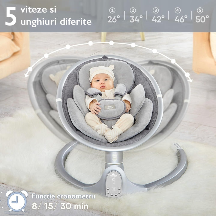 Leagan Electric Bebelusi KidProtect® Baby Bliss
