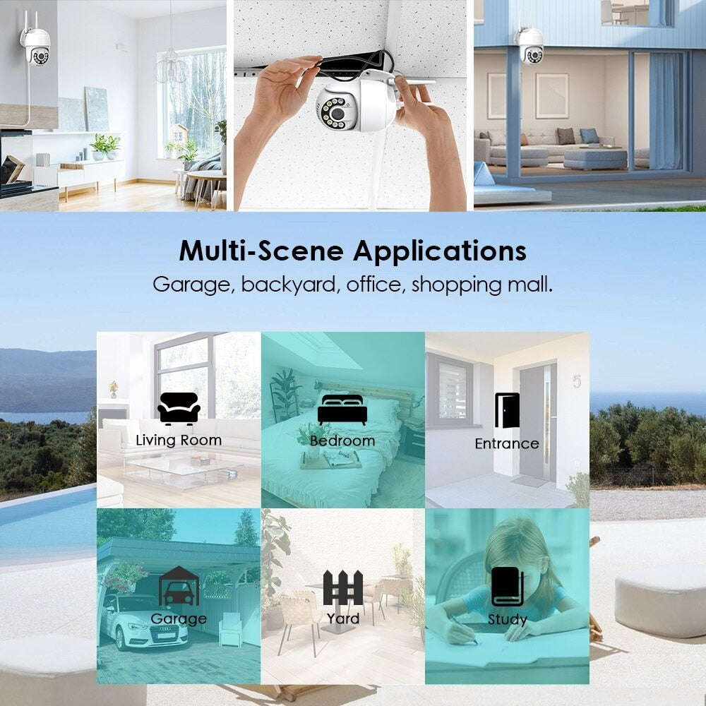 Camera de supraveghere WIFI Loosafe® 80HS Pro Max