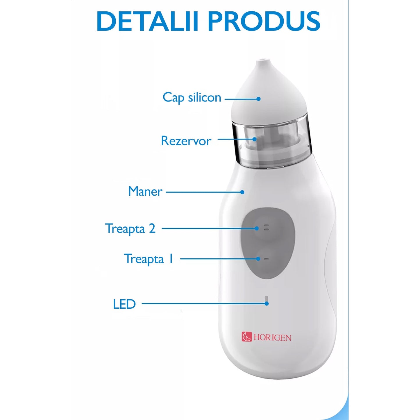 Aspirator nazal electric Horigen® Vapo Pro