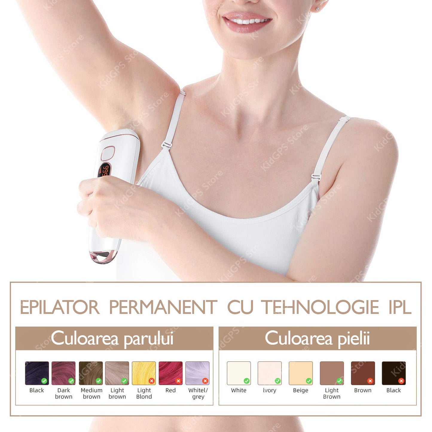 Epilator IPL Horigen® T5