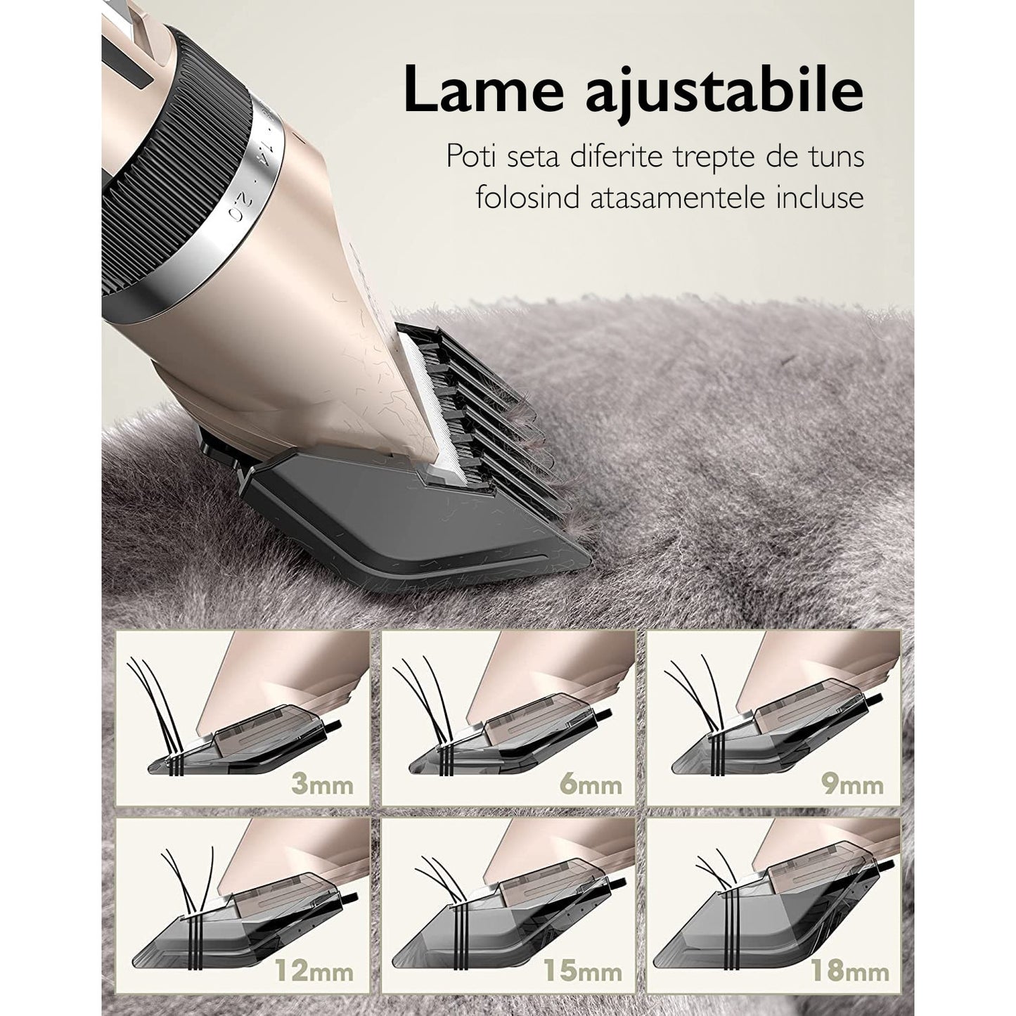 Masina Tuns Animale FadeBlade® Friendly Trim