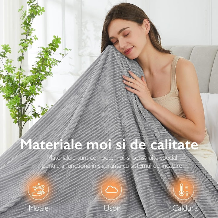 Patura Electrica Horigen® ComfyHeat, Gri