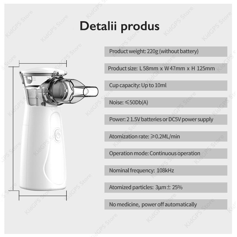 Aparat aerosoli Horigen® Aero Care Pro