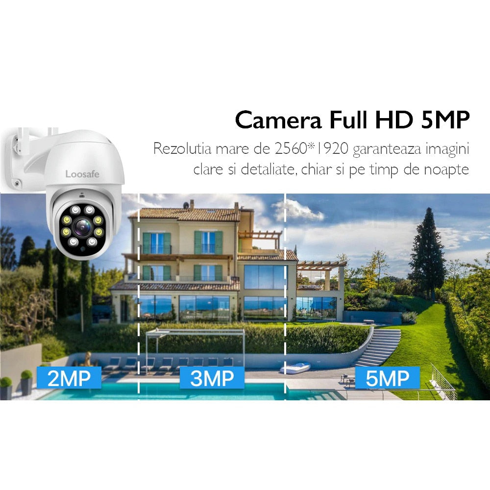 Camera de supraveghere WIFI Loosafe® 50XP Pro