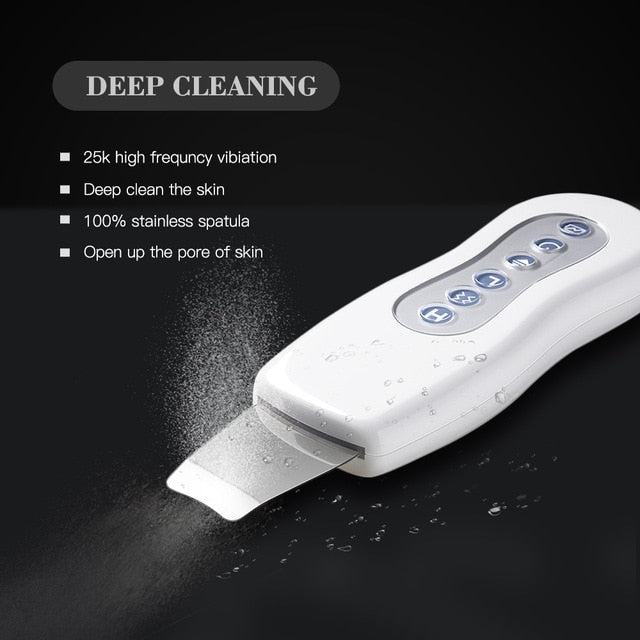 Aparat de curatare faciala cu ultrasunete, Horigen™ Scrubber Pro