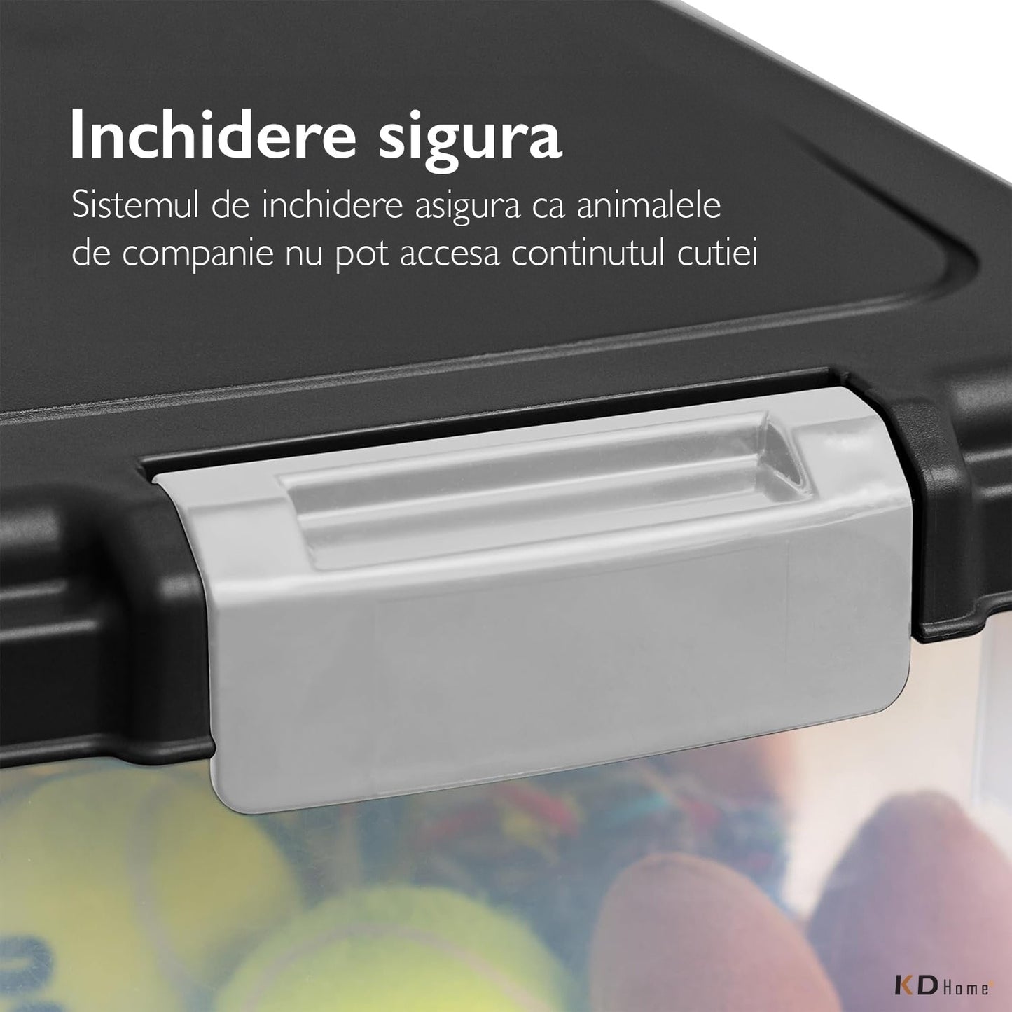 Cutie Pentru Depozitare Mancare Animale De Companie KD Home® KibbleBin