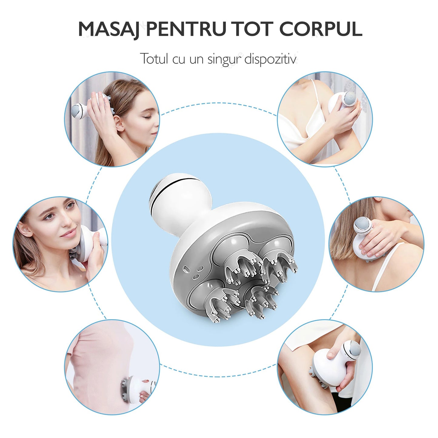 Aparat Masaj Cap Horigen® Head Relax