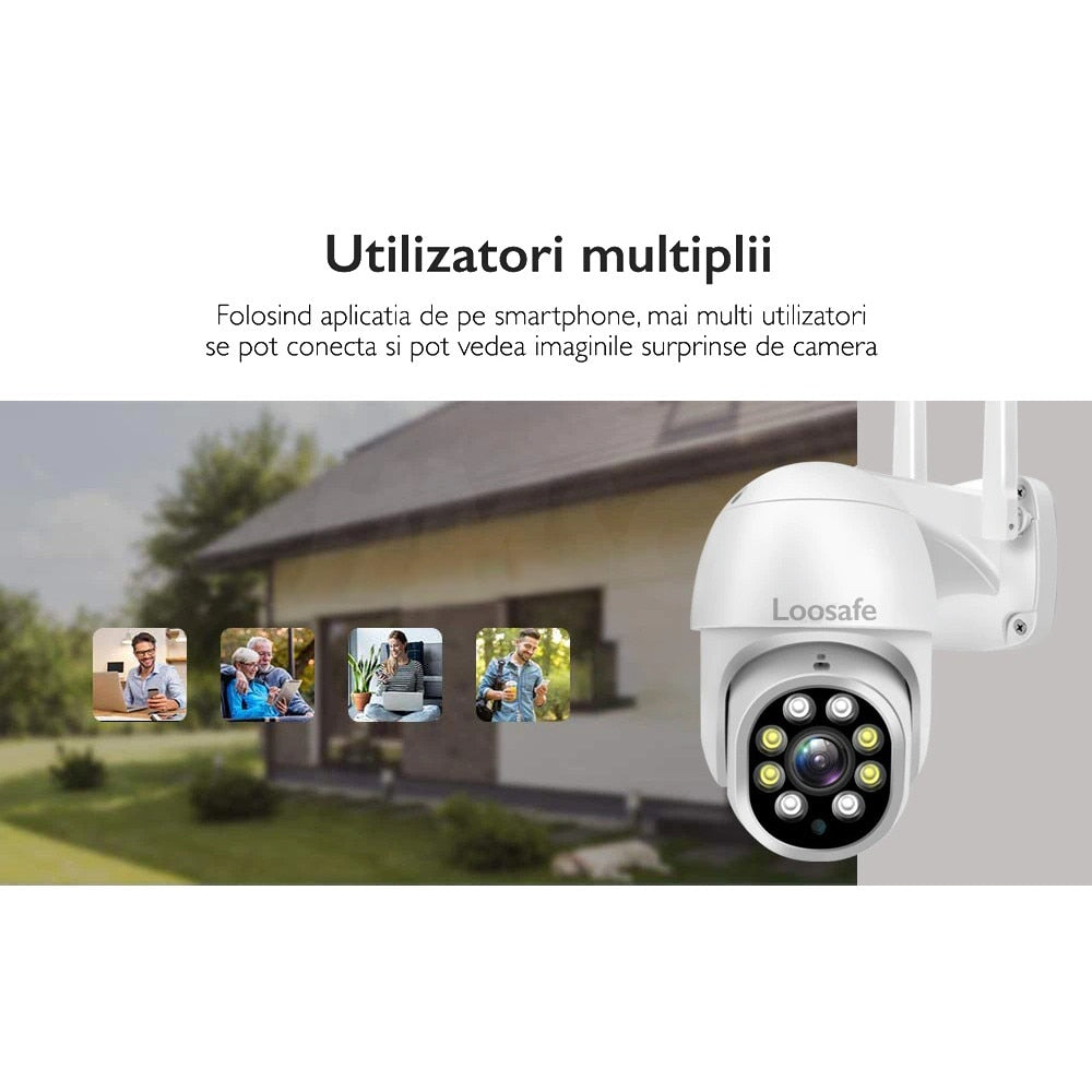 Camera de supraveghere WIFI Loosafe® 50XP Pro