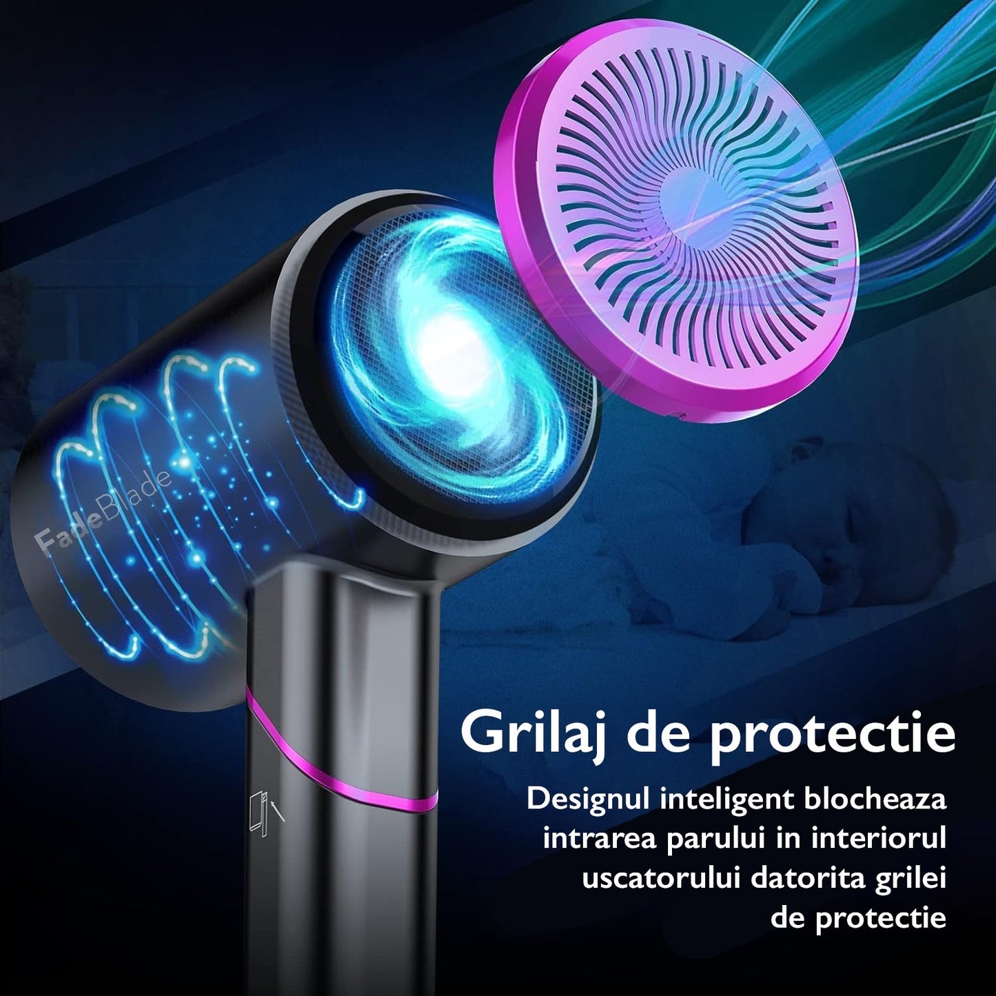 Uscator de Par Profesional FadeBlade® Max Pro