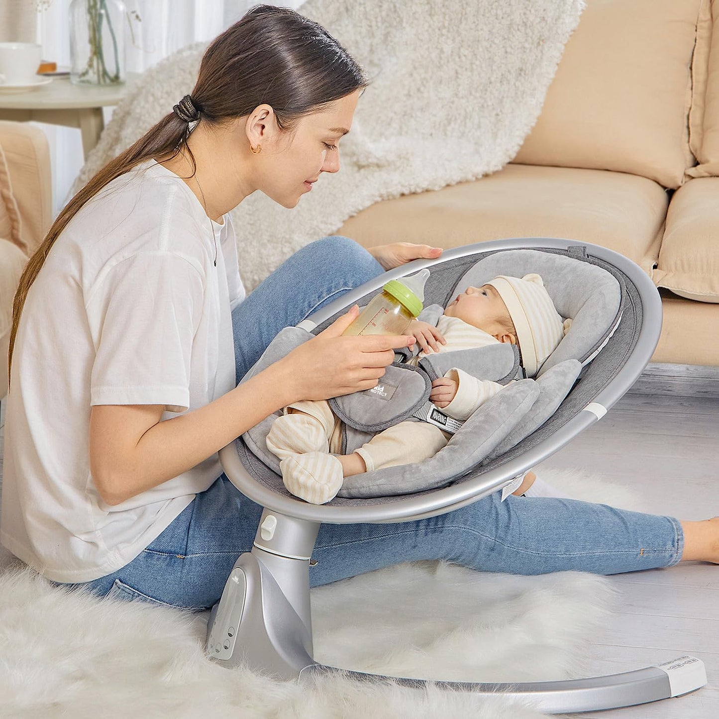 Leagan Electric Bebelusi KidProtect® Baby Bliss