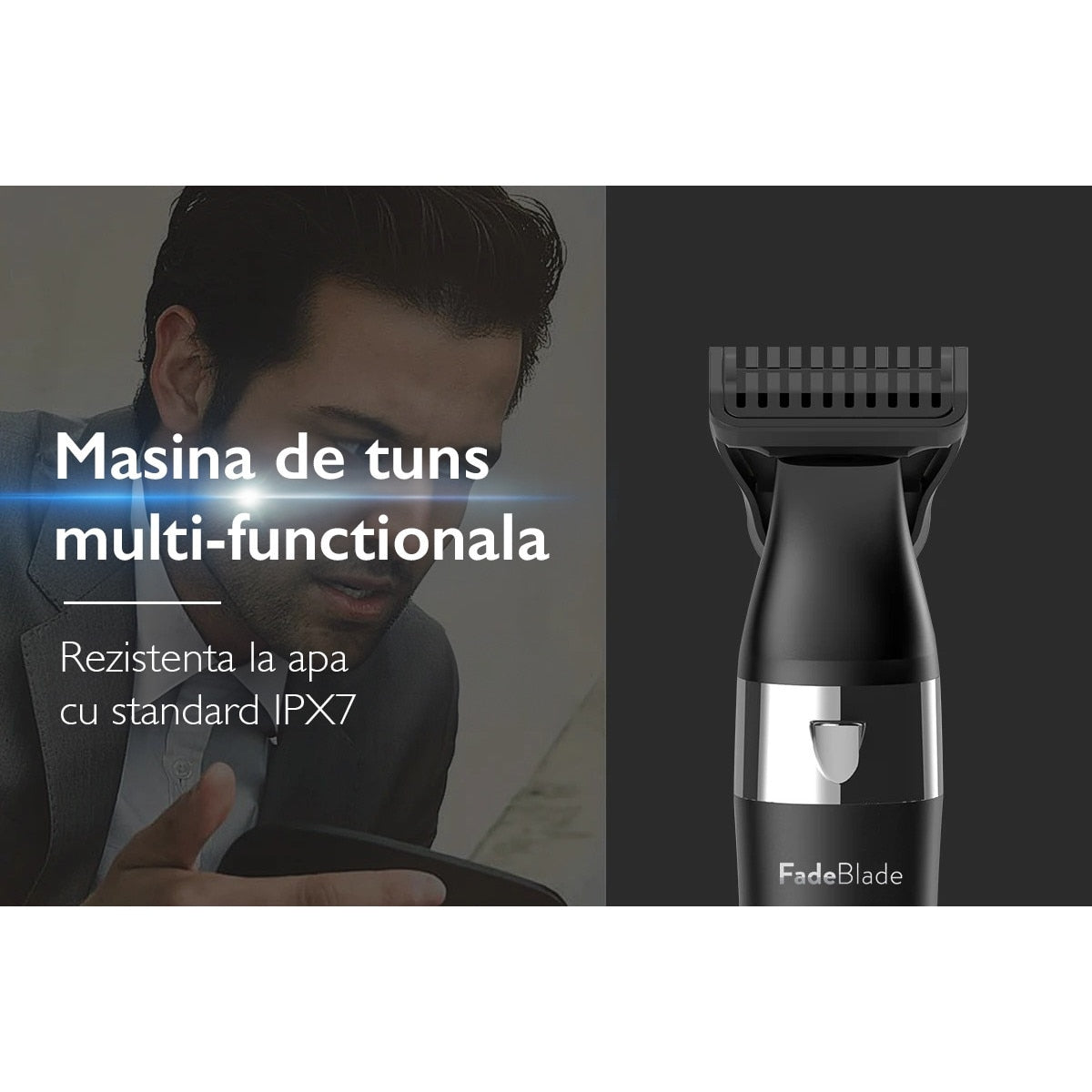 Aparat de Ras Si Tuns FadeBlade® OneBlade