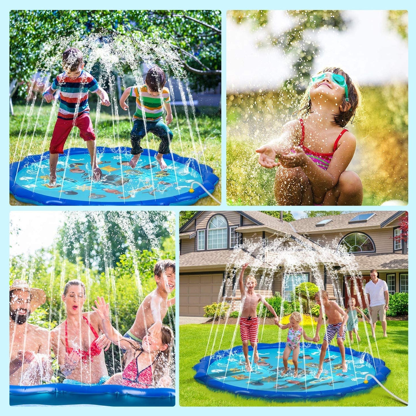 Piscina cu stropitoare, Horigen® SumerFun X2 Pro
