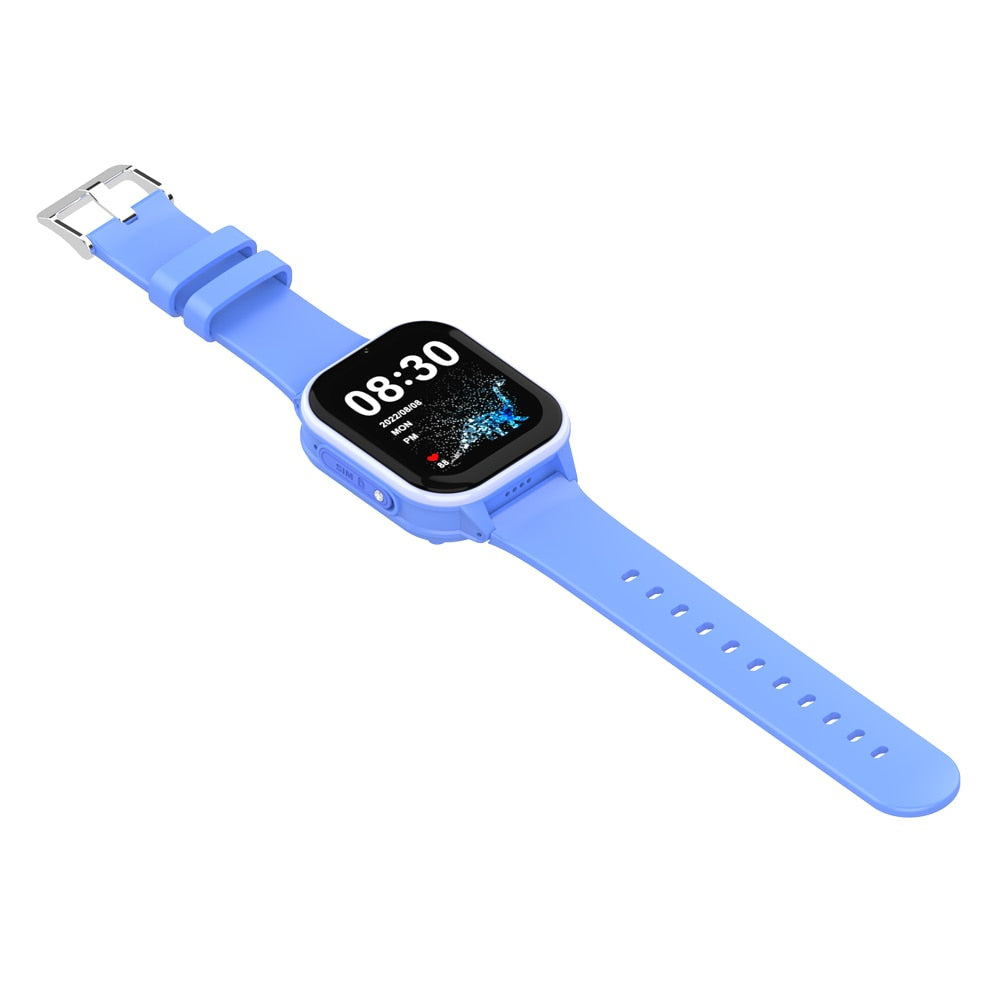 Ceas Smartwatch GPS Copii cu Localizare si Telefon Techone™ KT19T, Albastru