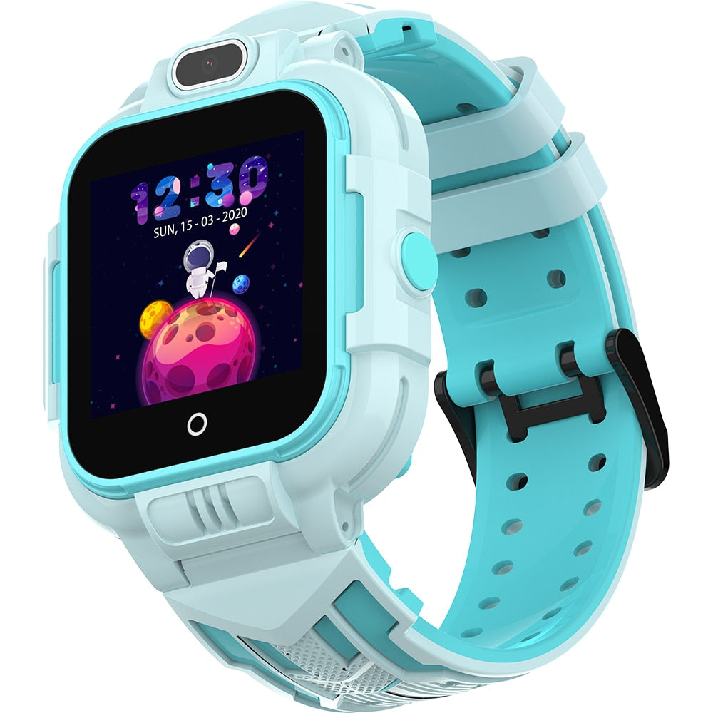 Ceas smartwatch GPS copii Techone™ KT16 4G, Albastru