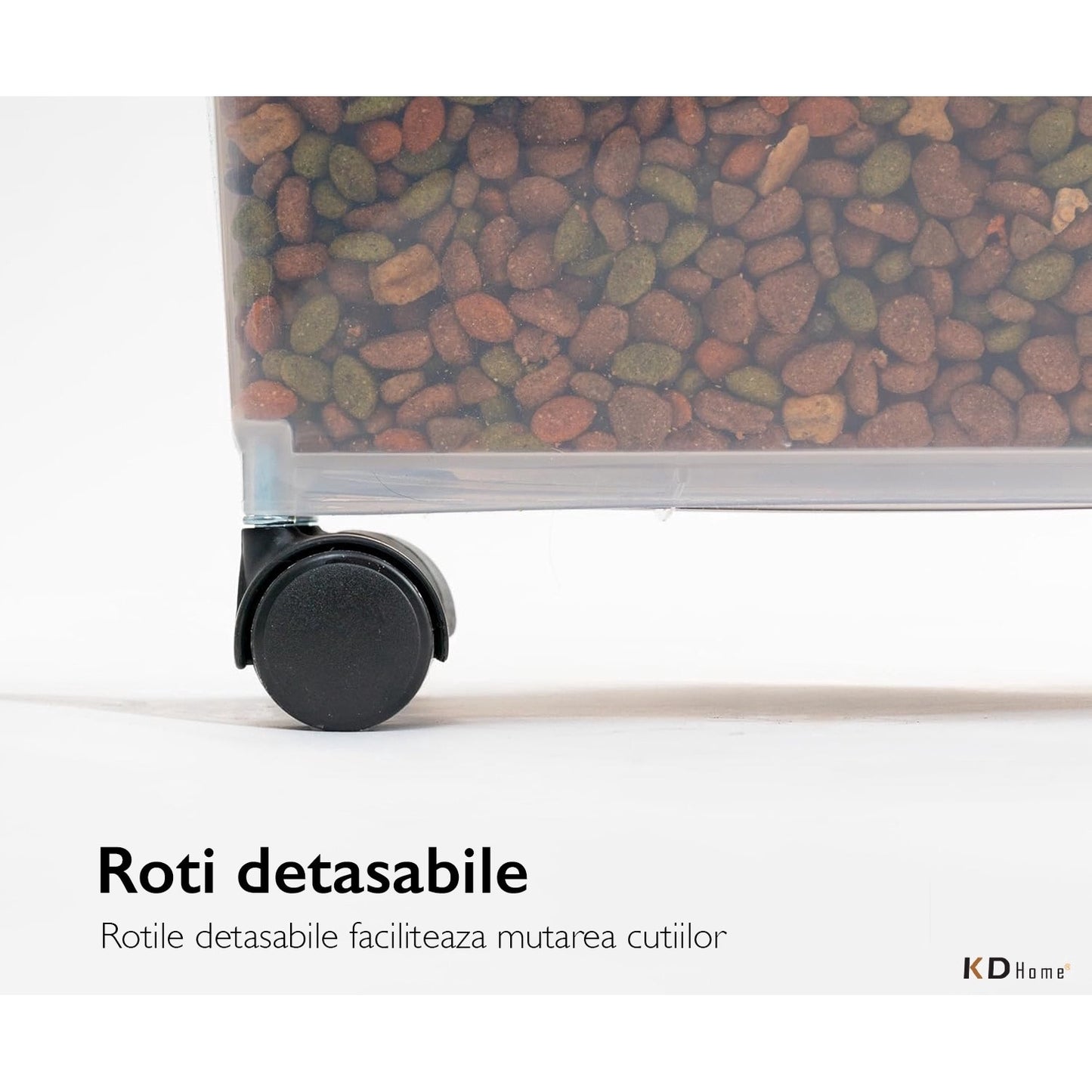 Cutie Pentru Depozitare Mancare Animale De Companie KD Home® KibbleBin