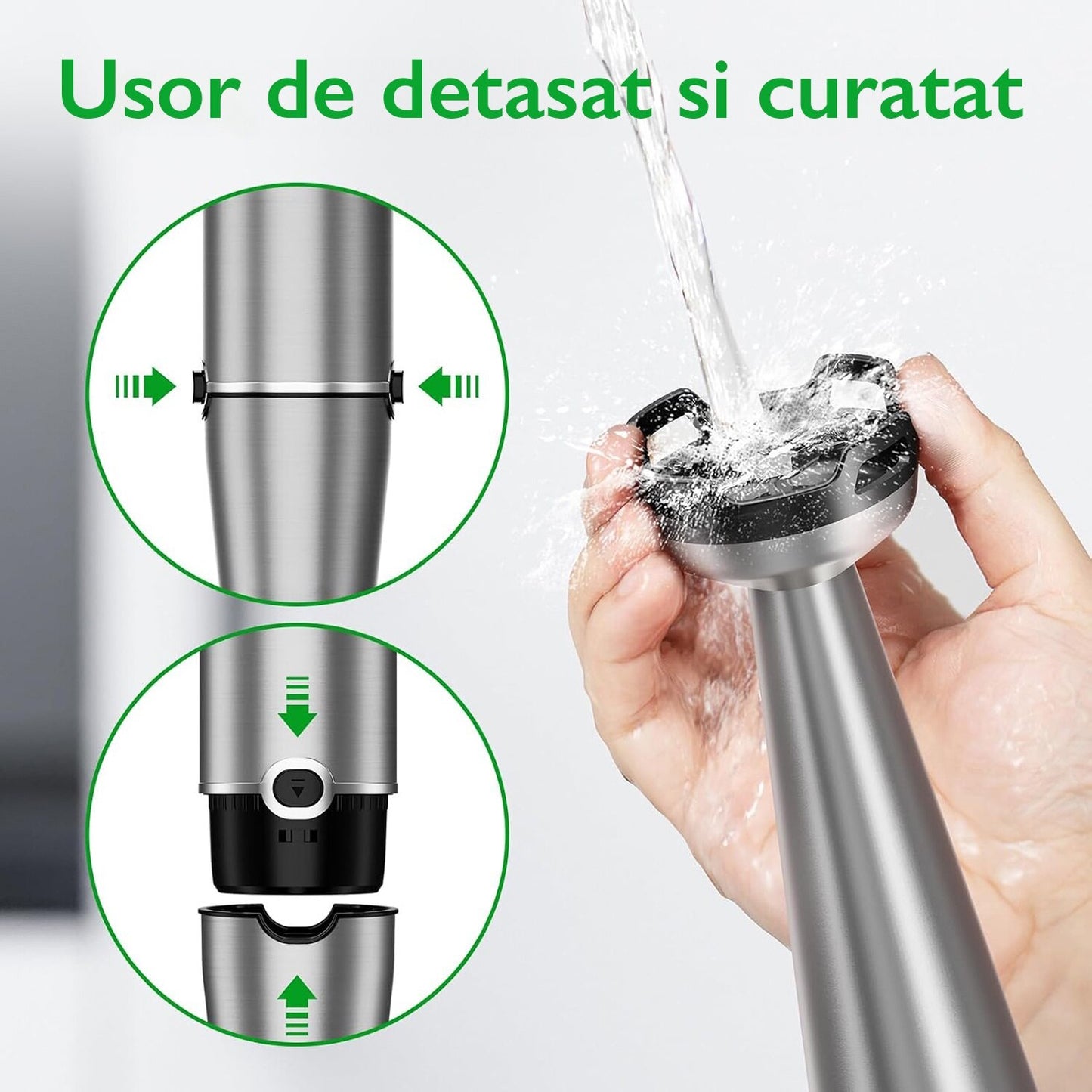 Set Mixer Vertical tip Blender 5 in 1 KD Home® Immersion Blend