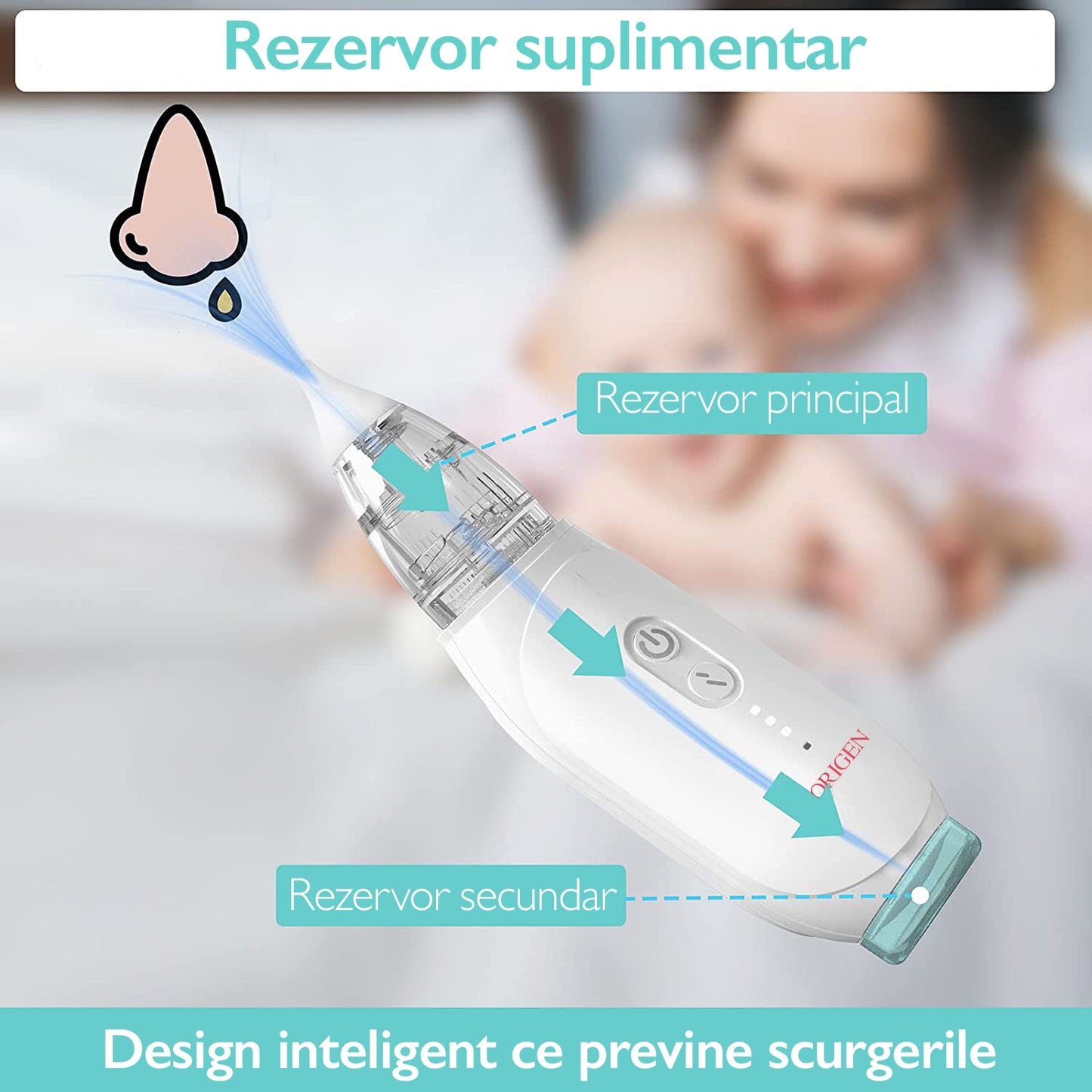 Aspirator nazal electric Horigen® Nose Buddy
