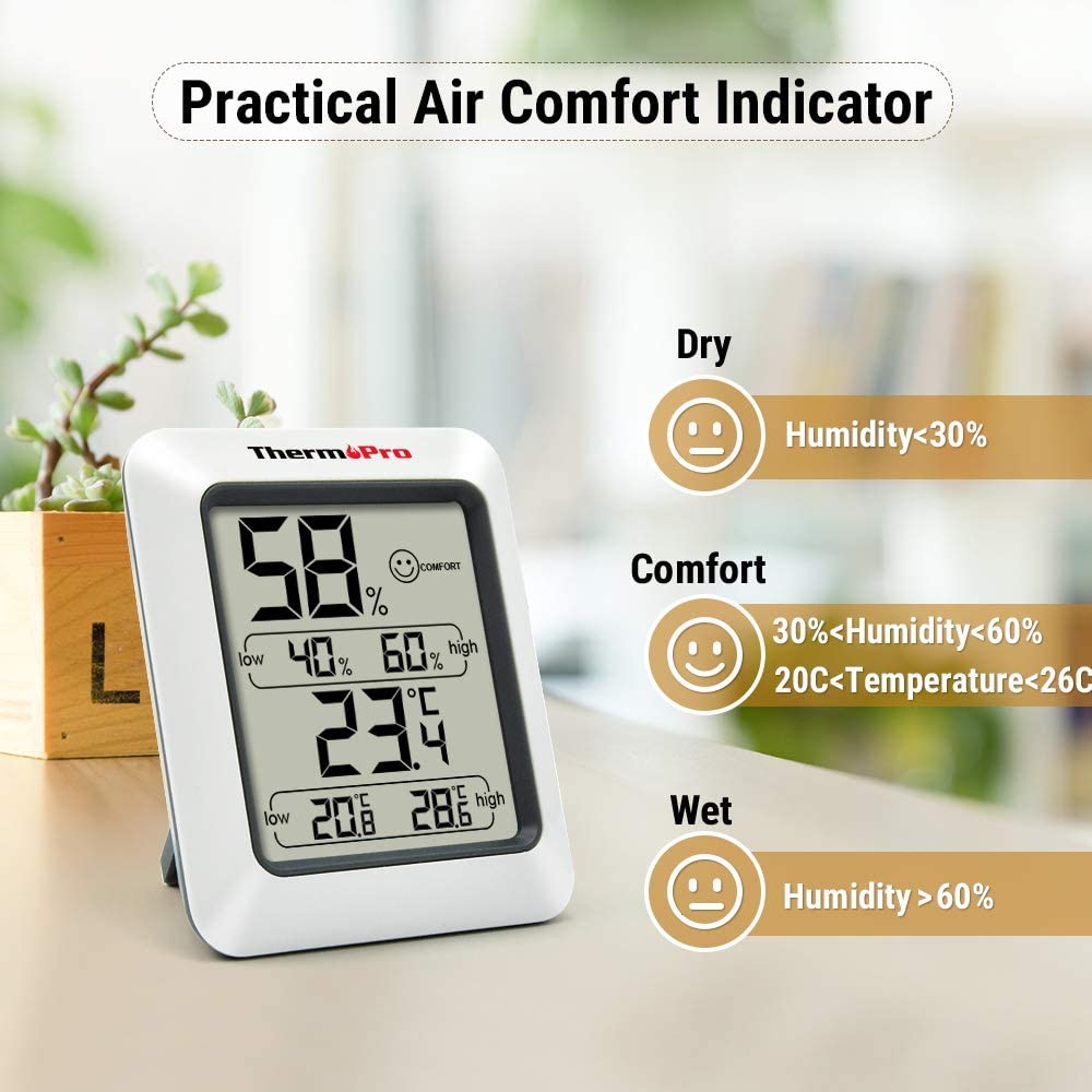 Termometru si higrometru de camera ThermoPro TP-50 Pro