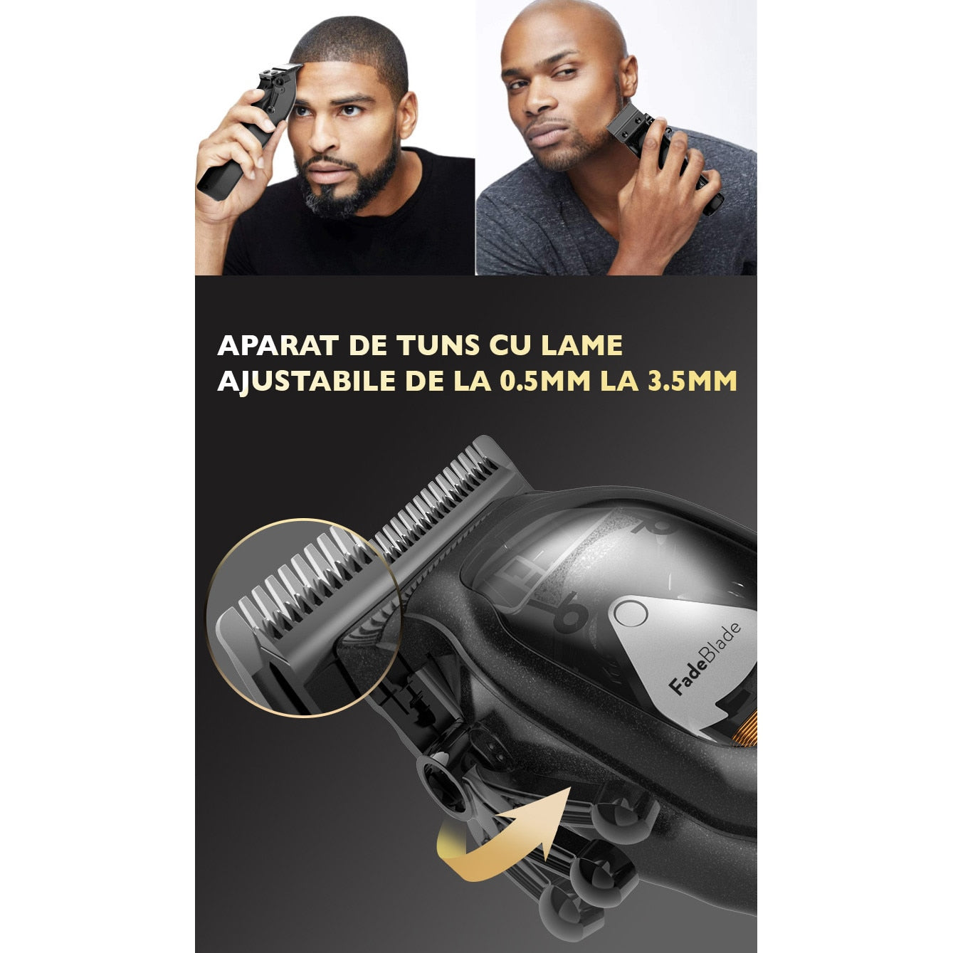 Masina de tuns profesionala FadeBlade® Clipper Pro