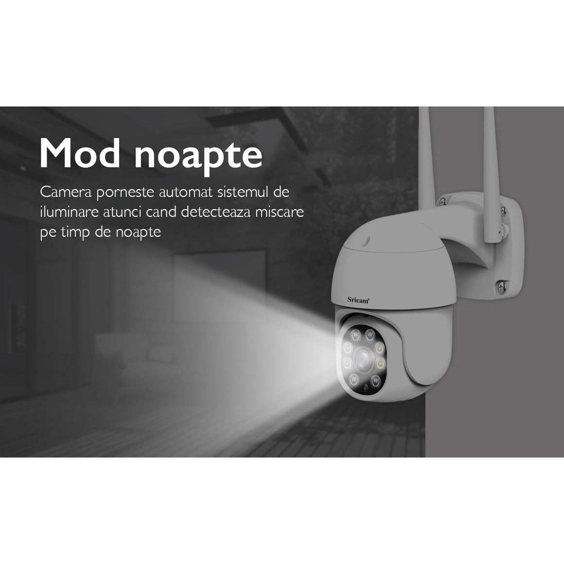 Camera De Supraveghere Video WIFI CCTV Sricam™ SP028 PRO