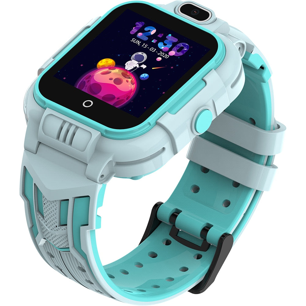 Ceas smartwatch GPS copii Techone™ KT16 4G, Albastru