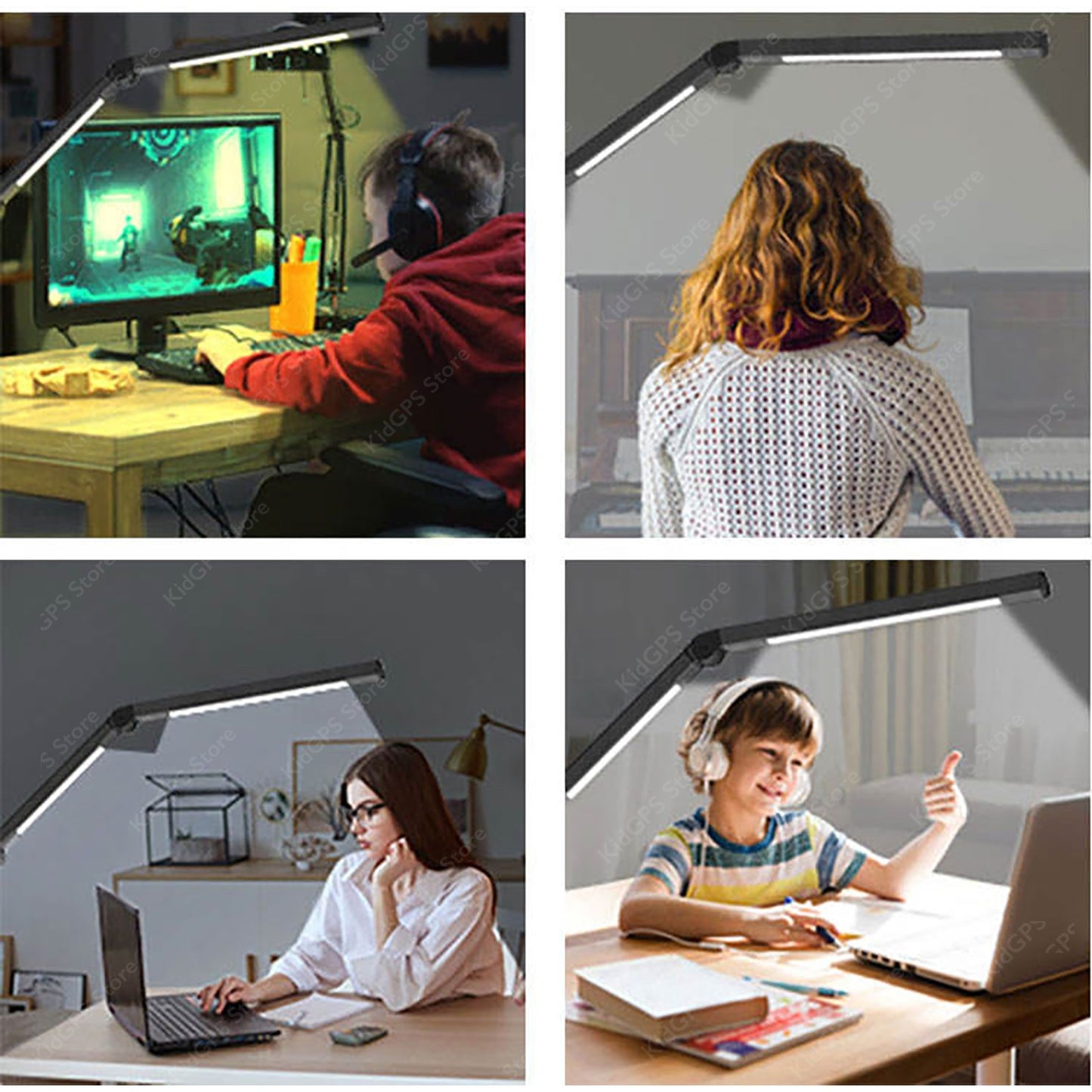 Lampa de birou LED dubla Huerler® DDL-003