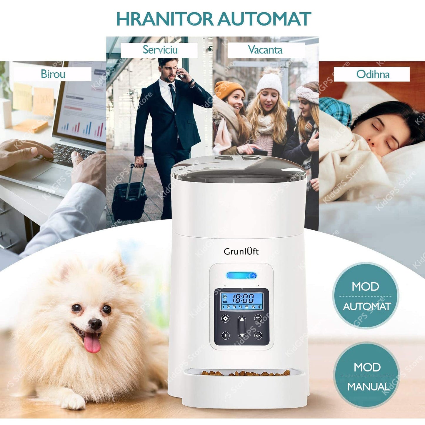 Hranitor automat Grunluft® PP002