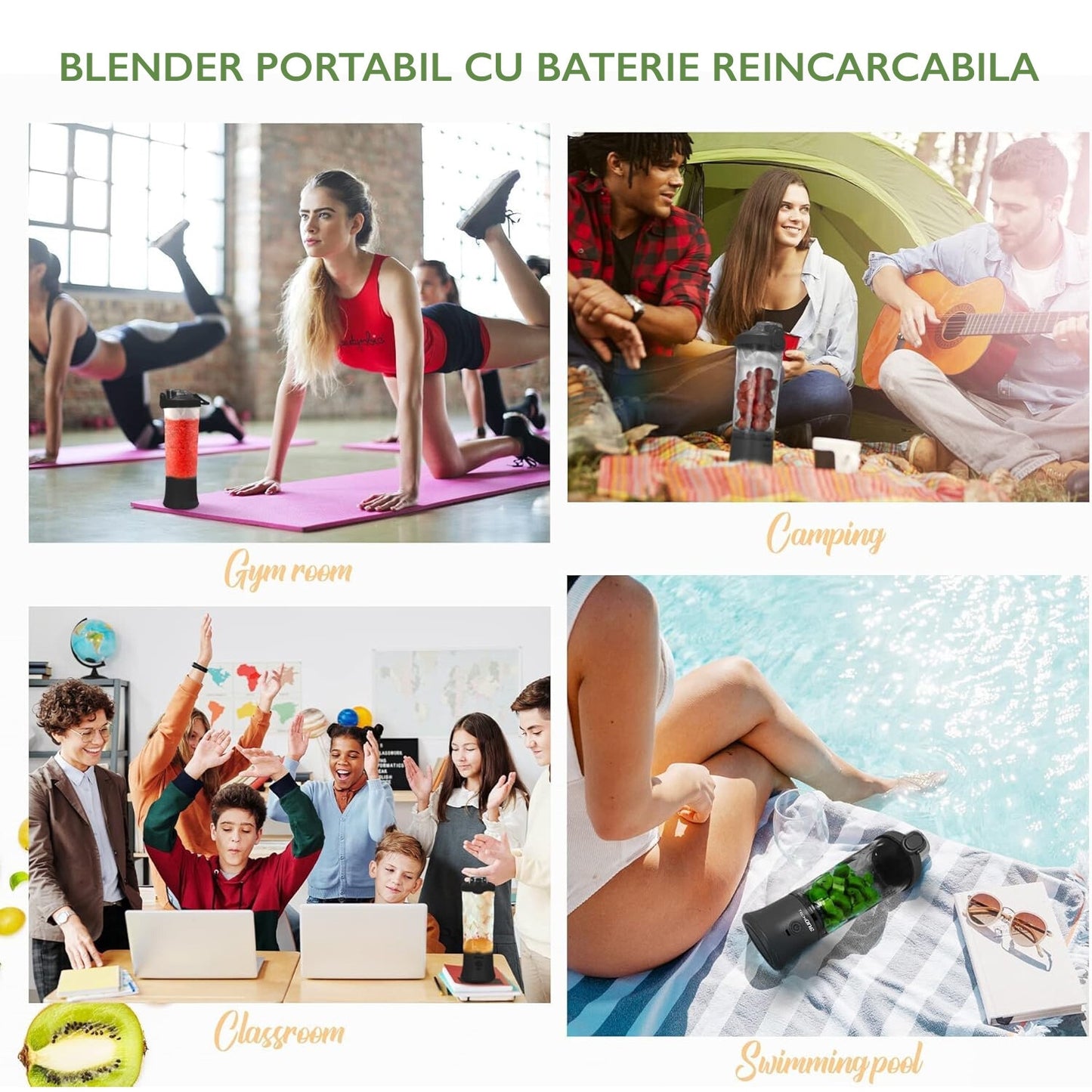 Mini Blender Electric, Techone® VitaMix Go