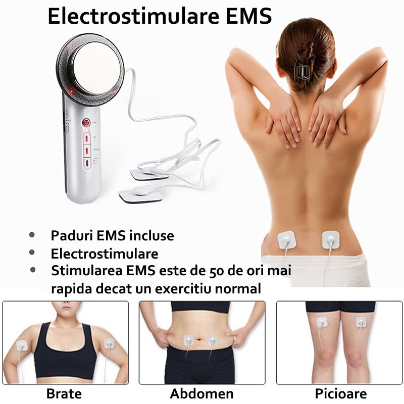 Aparat pentru slabit, anti celulita 6 in 1 Horigen™ Cavitation Slimming V1 Pro