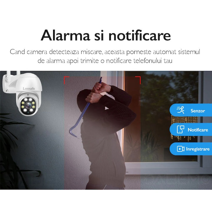 Camera de supraveghere WIFI Loosafe® 50XP Pro