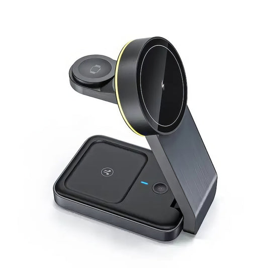 Statie Incarcare Wireless 3 in 1 Loowoko® W79