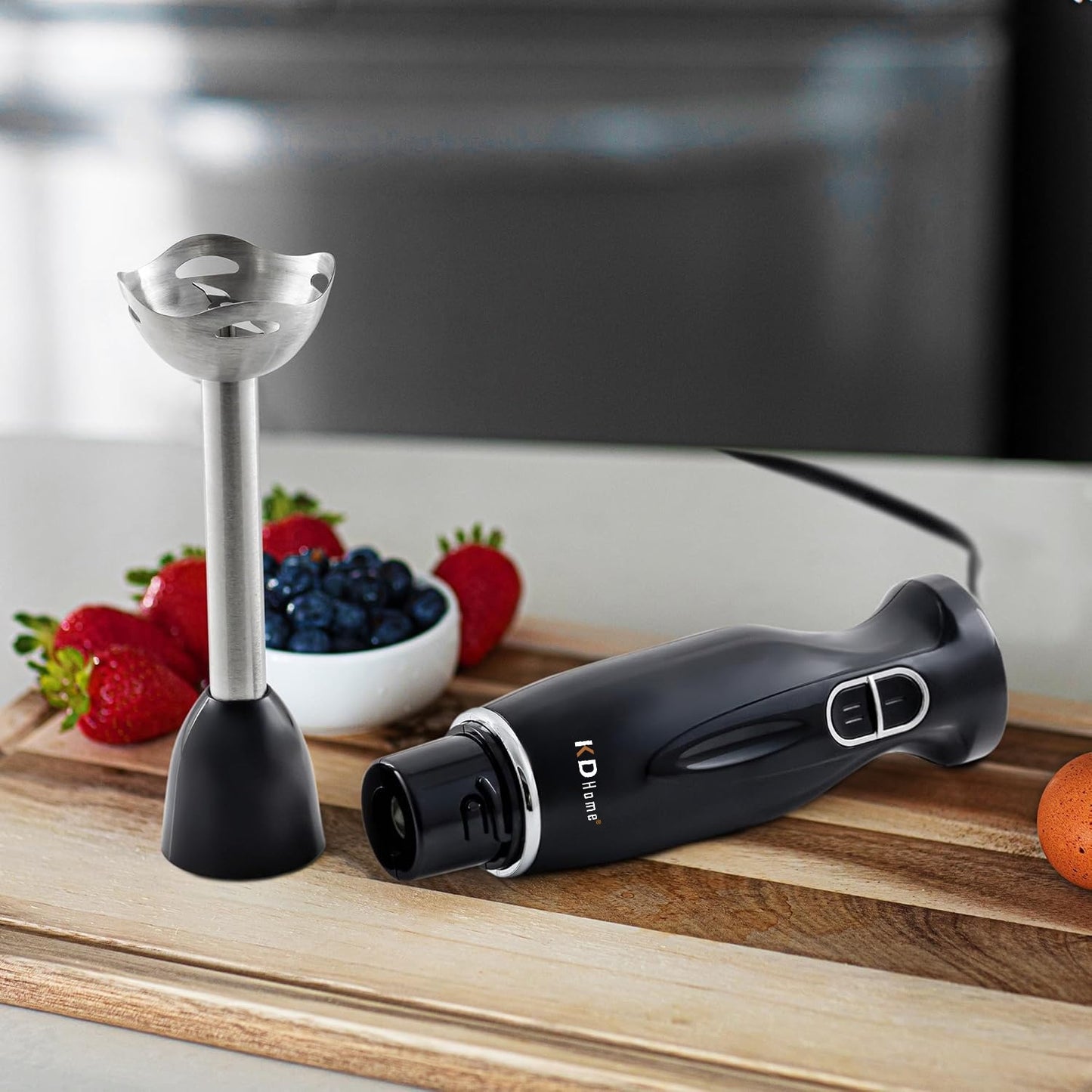 Mixer Vertical tip Blender KD Home® VertiBlend, Negru