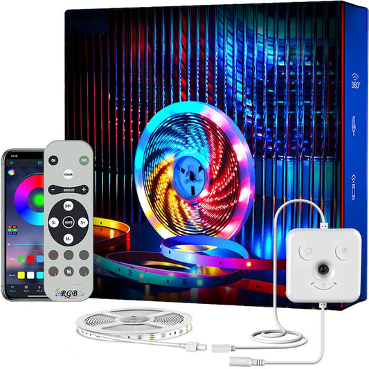 Kit Banda LED TV Huerler™ Smart RGB 2.5 metri