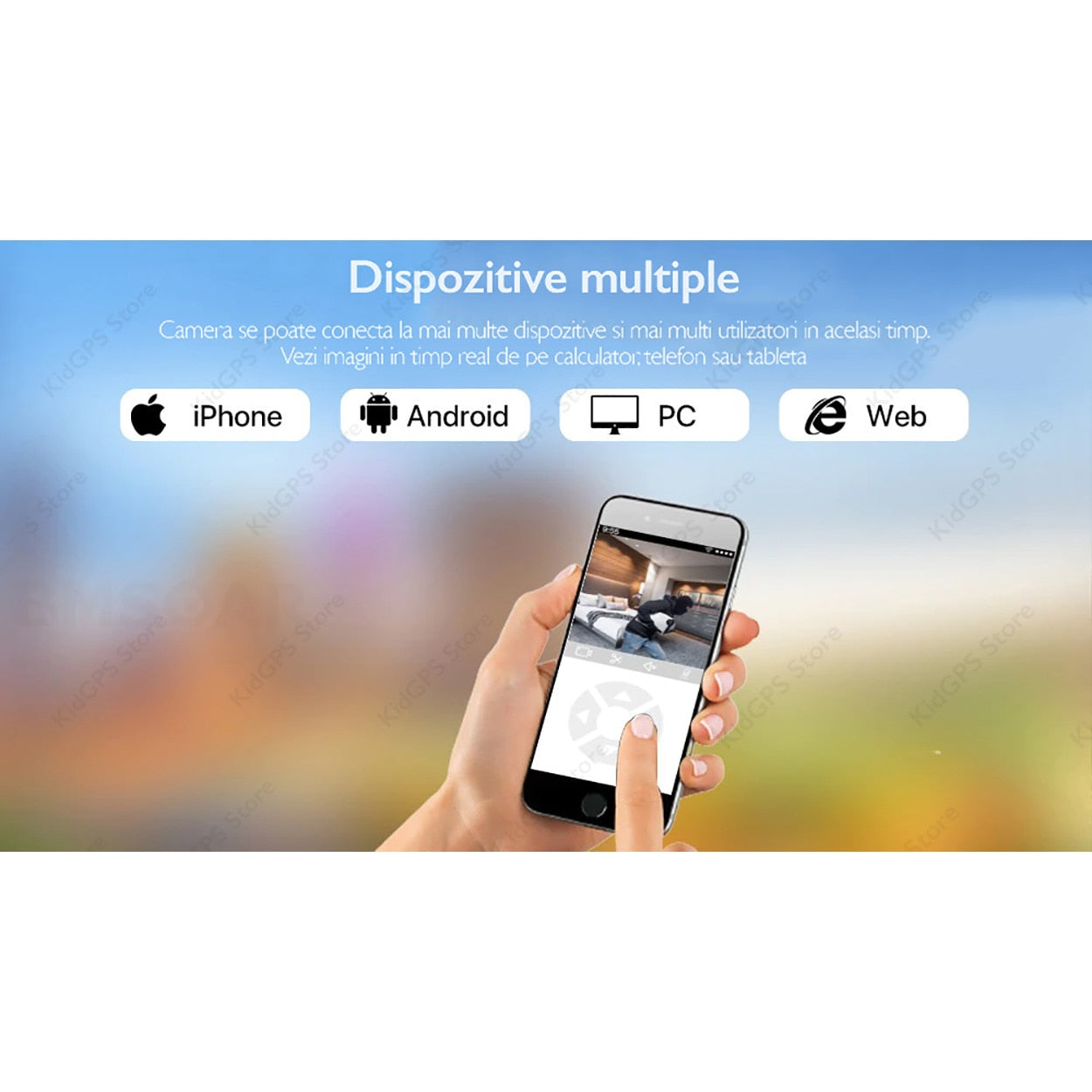 Camera de supraveghere WIFI Loosafe® 80XP Max+ 8MP