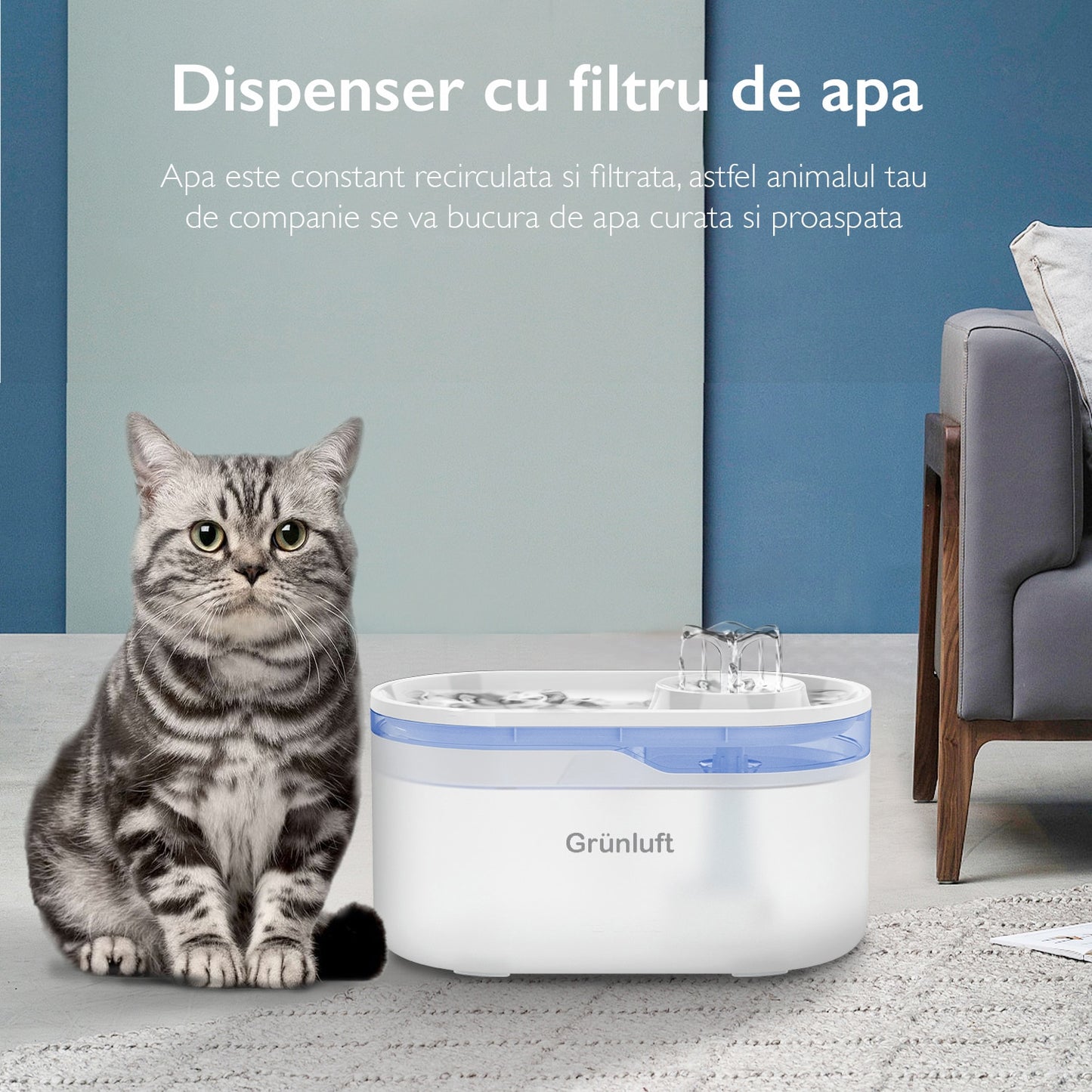 Dispenser apa automat Grunluft® WF006