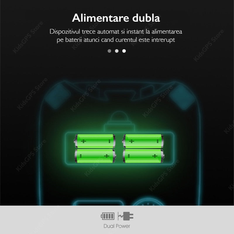 Hranitor automat Grunluft® QQ005 WiFi, Alb